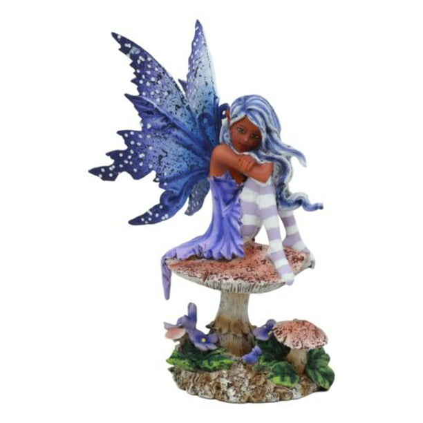 Pacific Giftware Amy Brown Licensed Violet Fairy Statue Polyresin Figurine Pacific Trading 